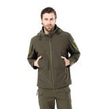 New TAD Lightweight men's Soft Shell Waterproof Jackets Autumn And Winter Fleece Windproof Jacket Coat For Men DB19E117