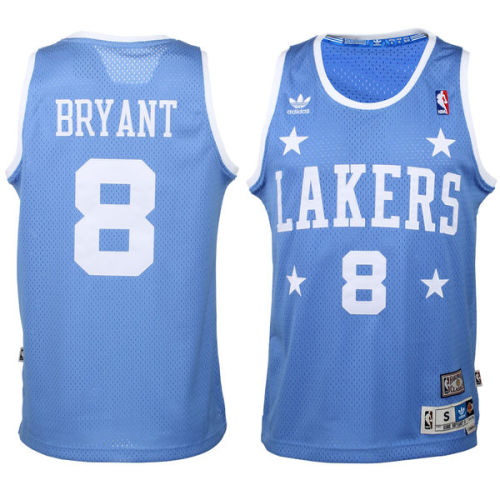 Kobe Bryant Los Angeles Lakers adidas Hardwood Classics Swingman Jersey – Royal Blue