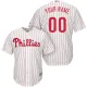 Material: 100% Polyester Cool Base ® technology is made with interlocking moisture-wicking fabric for a lightweight, breathable feel Tagless neck label and transfer locker tag Athletic modern fit Twill applique lettering will be used to customize your jersey Center back neck MLB silhouetted batter patch Jersey cannot be customized with a player's nickname and number Full or left chest official logo printed tackle twill decoration Personalize this jersey with your name or nickname and favorite number across