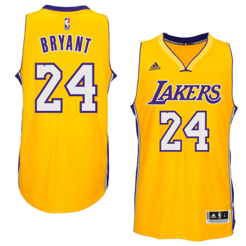 Kobe Bryant Los Angeles Lakers adidas Player Swingman Home Jersey - Gold