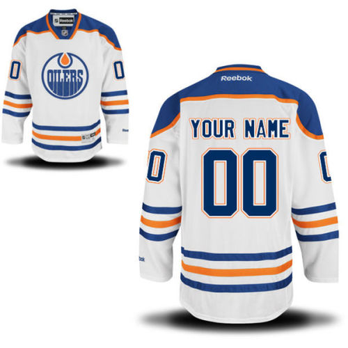 Edmonton Oilers Reebok Custom Premier Alternate Jersey - Orange