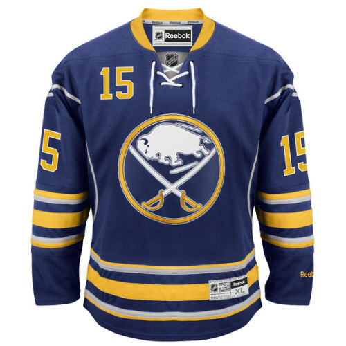 Jack Eichel Buffalo Sabres Men's Home Premier Jersey - Navy