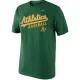 Men's Oakland Athletics Nike Green Home Practice T-Shirt