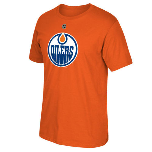 Connor McDavid Edmonton Oilers Reebok Name & Number T-Shirt - Orange