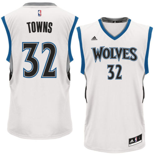 Karl-Anthony Towns Minnesota Timberwolves adidas Replica Jersey - Blue