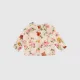 Baby roses and bees print shirt