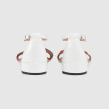Children's patent leather sandal