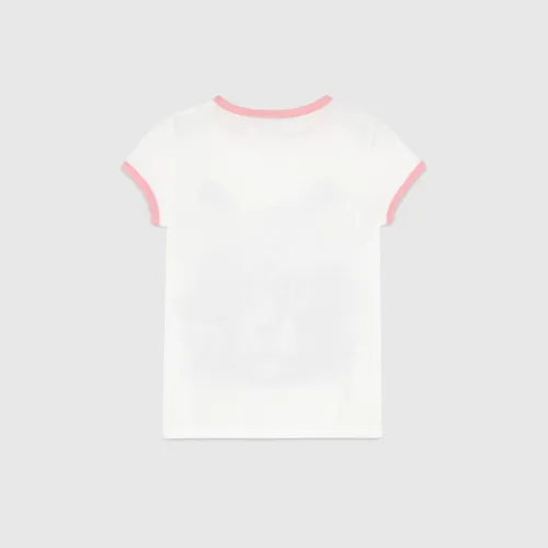 Children's cat print t-shirt