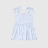 Children's striped oxford dress