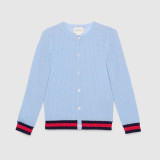Children's wool cardigan with Web