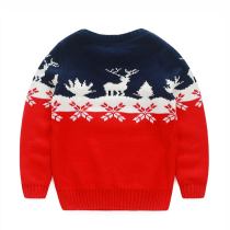 LittleSpring 2017 Kids Boys Sweater Children Autumn Winter Cotton Sweaters Kids Animal Print Boy Knit Pullover Christmas Gift