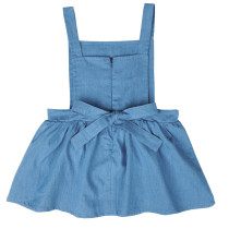 MAKA Kids Baby Girls Dress Summer Baby Girl Clothes Denim Overalls Cowboy Dresses Jumpsuits for Kids Dress Jeans