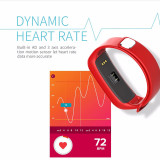 TEAMYO L30T RGB Smart Fitness Bracelet Bluetooth Smart Band With Heart Rate Activity Tracker For Apple Xiaomi Meizu PK miband2