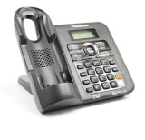 2 Handsets KX-TG6642B DECT 6.0 Digital wireless phone Black Cordless Phone with Answering system