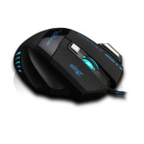 2016 2.4Ghz 7 Button LED Optical USB Wired Gaming Mouse Mice Gamer USB Interface Type 7200 DPI computer accessories