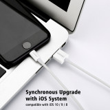 For MFi iPhone Cable 2m 1m iOS10.1,Ugreen 2.1A Fast Mobile Phone Lightning to USB Charger Data Cable for iPhone 6 iPad Air iPod
