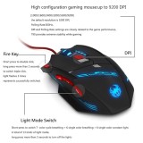 Computer Accessories ZELOTES T-90 8 Key 9200 DPI Wired USB Optical Pro Gaming Mouse 13 Light Mode mouse