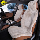 1pc 100% Natural fur Australian sheepskin car seat covers universal size for one front seat cover accessories automobiles 2015