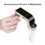 4-in-1 Hands Free Wireless Bluetooth FM Transmitter G7 + AUX Modulator Car Kit MP3 Player SD USB LCD Car Accessories