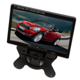 7 Inch TFT LCD Color Car Monitor 2 Video Input PC Audio Video Display VGA HDMI AV Input Security Monitor Screen Car-styling