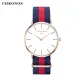Brand CHRONOS Watches Men Women Fashion Casual Sport Clock Classical Nylon Male Quartz Wrist Watch Relogio Masculino Feminino