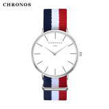 Brand CHRONOS Watches Men Women Fashion Casual Sport Clock Classical Nylon Male Quartz Wrist Watch Relogio Masculino Feminino