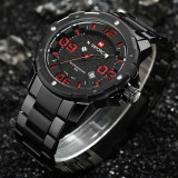 2016 New NAVIFORCE Watches Men Top Luxury Brand Hot Design Military Sports Wrist watches Men Digital Quartz Men Full Steel Watch