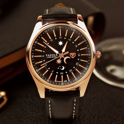 YAZOLE Wrristwatch Wrist Watch Men 2017 Top Brand Luxury Famous Male Clock Quartz Watch Hodinky Quartz-watch Relogio Masculino