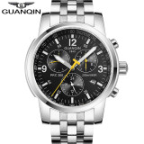 Original GUANQIN Men Mechanical Watches Men Luxury Brand Full Steel Waterproof 100m Business Automatic Wristwatches For Men