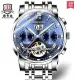 Auto mechanical Binkada 7062 Turbilon 30M fashion Multifunction luxury watch Men auto watch
