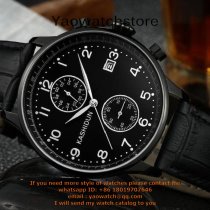Newly Listed The Latest Design Male Sapphire Stainless Steel Bracelet Mechanical Watches All dials can work Men Glass Back Watch