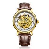 Wiske diamond full water-proof luminous watches men's business hollow automatic mechanical watches manufacturers selling