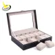N ew Luxury 12 Grid Leather Watch Box Jewelry Display Collection Storage Case Watch Organizer Box Holder reloj caixa relogio