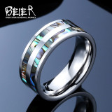 2016 New Men's Royal Silver Color Stainless Steel Men's High Quality Ring BR-R026