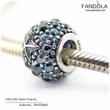 Fits Pandora Bracelets Original 925 Sterling Silver Oceanic Starfish Charm Beads for Jewelry Making DIY Fine FL396