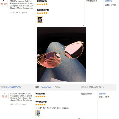 RTBOFY Newest Cat Eye Sunglasses Women Brand Designer Twin-Beams Sun Glasses Mirror Sunglasses