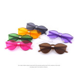 MERRY'S Fashion Women Sunglasses Cat Eye Shades Luxury Brand Designer Sun glasses Integrated Eyewear Candy Color UV400