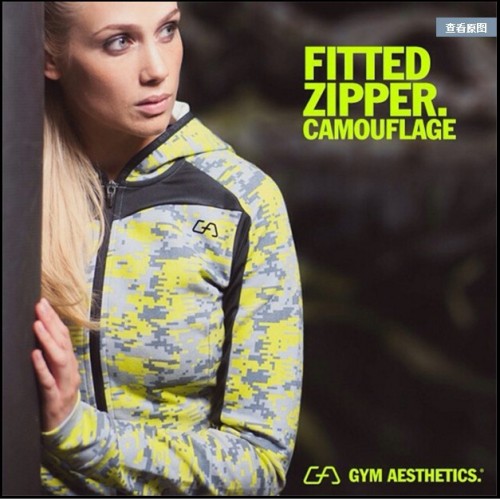 Winter Women's Outdoor Sport Zipper Cardigan Yoga Fitness Clothes Quick-drying Coat