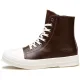 2017 New Men's Genuine Leather Breathable Skateboarding Shoes Male Classic Jogging Shoes Outdoor Sports Training Sneakers V1665
