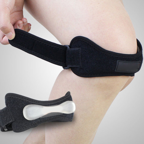 1/pcs Adjustable Professional Strengthen Gel Knee Brace Strap Breathable Leg Knee Pads Fit Running basketball Outdoor Sport