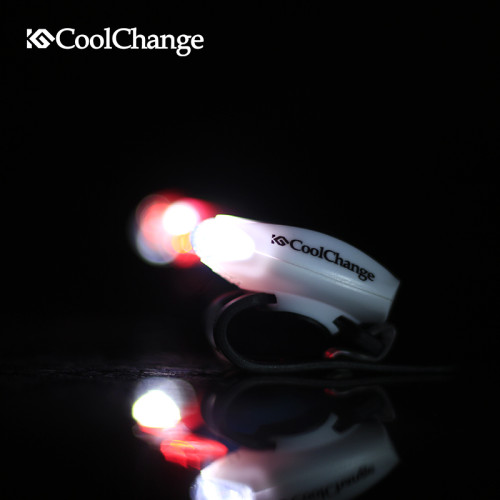 CoolChange Bike Led Tail Light Bicycle Rear Light Warning Safety Light Outdoor Sports Cycling Taillight Waterproof