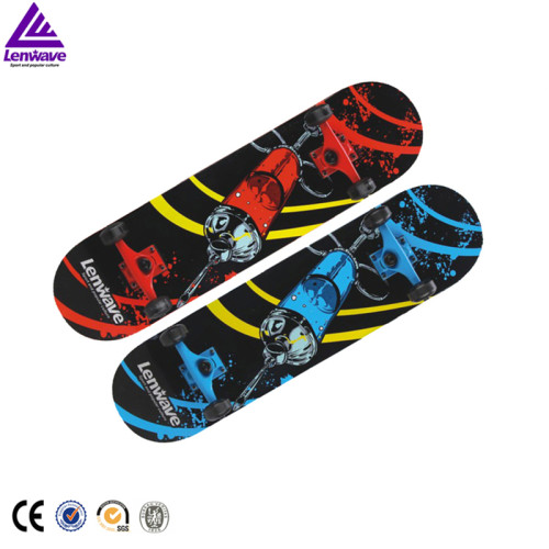 Lenwave Brand Skateboard Maple Wood Material Non-mainstream Style Teenagers/Adults Extreme Outdoor Sports Drift Skateboarding