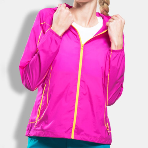 Women Hoody Summer Jacket Sunscreen Sport Hiking GIrl Coat Hoody Outdoor Tops