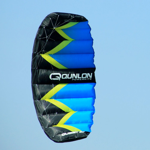 Outdoor Sport 3Sqm Dual Line Stunt Kite Flying Kiteborading Trainer Kite For Begginer Power Traction Kite