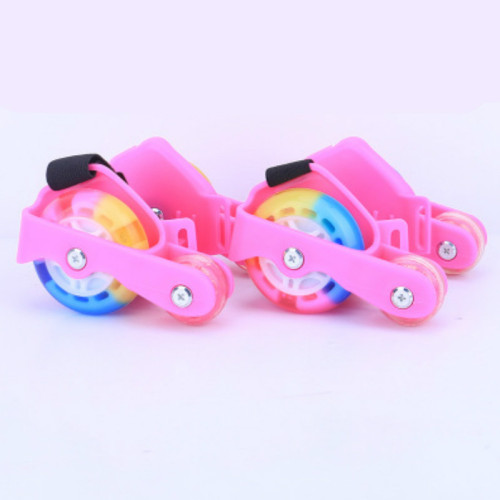 Outdoor Children Sports Whirlwind Pulley Flashing Wheels Lighted Flashing Wheels Rollers Kids Colors Flashing Roller Skate Shoes