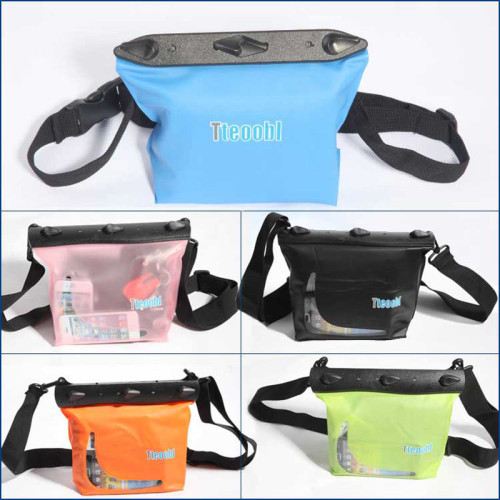 Tteoobl Multifunctional Bag Waterproof IPX8 20m Underwater Sundries Pouch Shoulder/Waist Dry PVC Case Outdoor Sports Diving