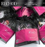 RECHOO 3 Bundles Brazilian Virgin Hair 300g With 4*4 3 Part Closure Body Wavy