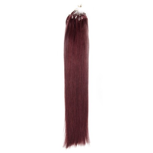 100s 0.5g/S Straight Micro Loop Hair Extensions #99J