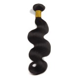 3 Bundles 300g Body Wavy Brazilian Remy Hair #1B Natural Black