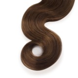 100g Body Wavy Brazilian Remy Hair #8 Light Brown